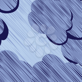 Royalty Free Clipart Image of Storm Clouds