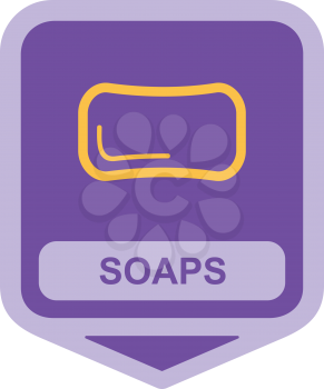 Royalty Free Clipart Image of a Bar of Soap