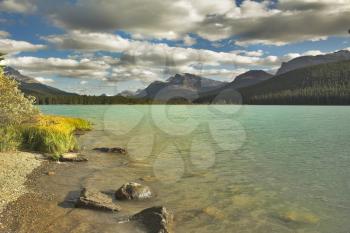Royalty Free Photo of a Northern Lake in Canada