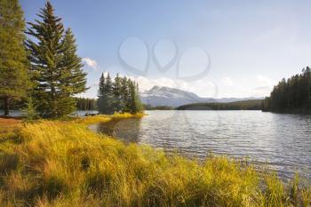 Royalty Free Photo of a Lake in Canada