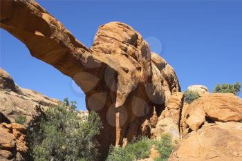 Royalty Free Photo of Rock Formations in a National Park