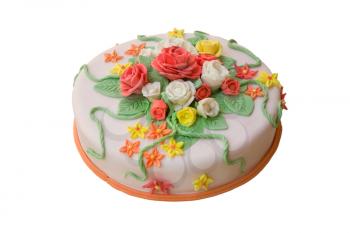 Royalty Free Photo of a Decorated Cake