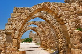 Royalty Free Photo of the Caesarea in Israel