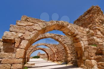 Royalty Free Photo of the Caesarea in Israel