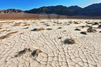 Royalty Free Photo of the Desert in Death Valley
