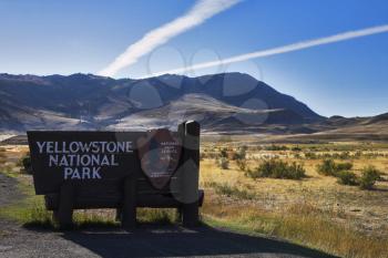 Input in Yellowstone national park in the USA