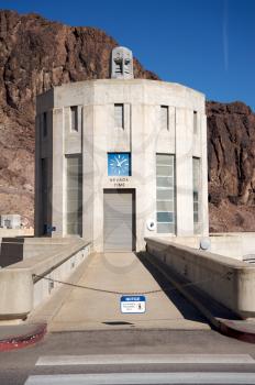 Royalty Free Photo of the Hoover Dam Building