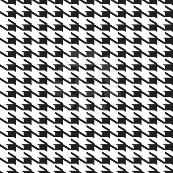 Royalty Free Clipart Image of a Houndstooth Pattern