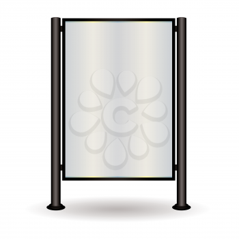 Royalty Free Clipart Image of a Mirror or Sign