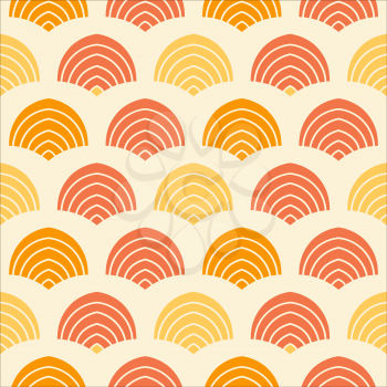 Abstract seamless pattern. Repeating geometry.