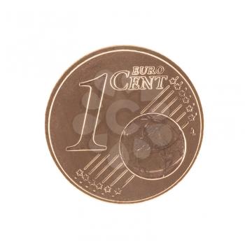 Royalty Free Photo of a One Cent Euro