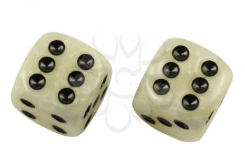 Royalty Free Photo of a Pair of Dice