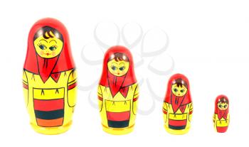 Royalty Free Photo of Russian Nested Dolls Known as Matryoshka 