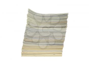 Royalty Free Photo of a Stack of Magazines
