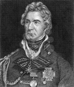 Sir Thomas Munro, 1st Baronet (1761-1827) on engraving from 1859. Scottish soldier and colonial administrator. Engraved by unknown artist and published in Meyers Konversations-Lexikon, Germany,1859.