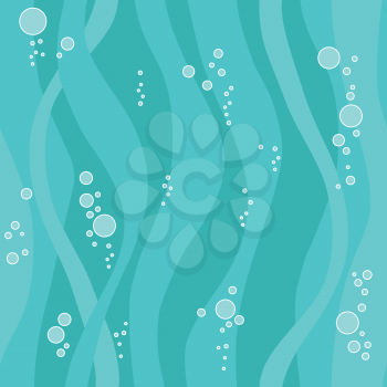 illustration of a seamless waves background