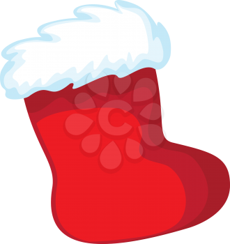 illustration of a Christmas stocking