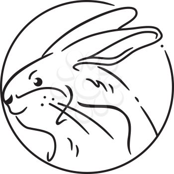 Illustration Symbolizing the Year of the Rabbit