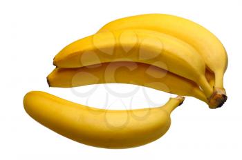 Royalty Free Photo of Five Bananas