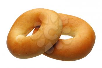 Royalty Free Photo of Two Bagels
