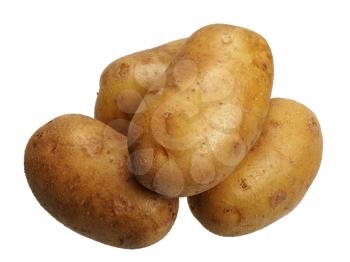 Royalty Free Photo of Several Potatoes