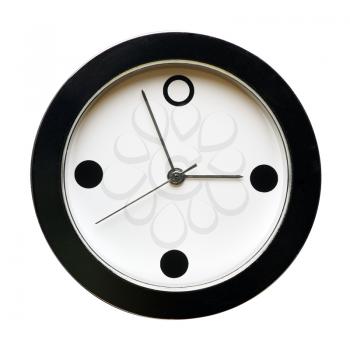 clock face, isolated on a white background.
