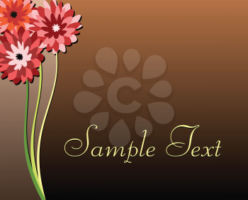 Royalty Free Clipart Image of an Invitation Card