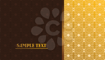 Royalty Free Clipart Image of a Template