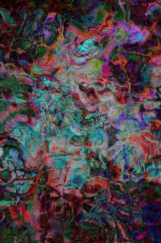 abstract background, color painted bended lines mixed colors