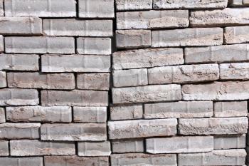 Brick detail, heap or stack