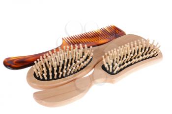 combs  isolated on white background                               