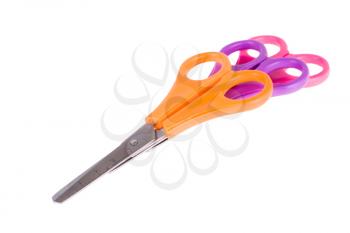  scissors isolated on white background