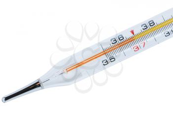 Royalty Free Photo of a Thermometer Scale