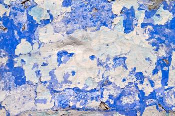 Royalty Free Photo of Peeling Paint on a Wall