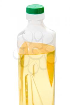 Royalty Free Photo of a Bottle of Sunflower Oil