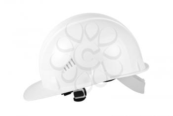 White helmet isolated on a white background