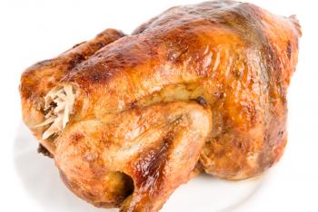 Royalty Free Photo of a Roast Chicken