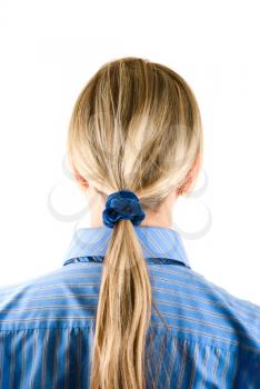 Royalty Free Photo of the Back of a Woman's Head