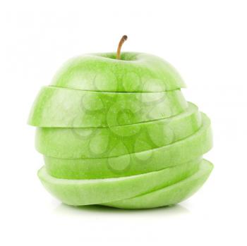 Royalty Free Photo of a Sliced Apple