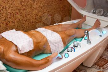 Royalty Free Photo of a Spa Procedure