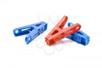 Royalty Free Photo of Clothes-Pegs
