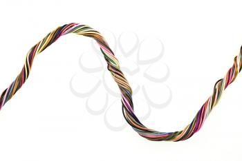 Royalty Free Photo of Colorful Wires