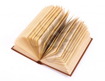 Royalty Free Photo of an Open Book