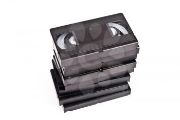 Royalty Free Photo of Videocassettes
