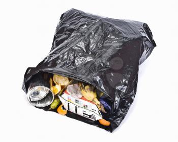 Royalty Free Photo of a Bag of Garbage