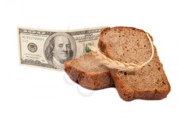 Dollar with slice bread 