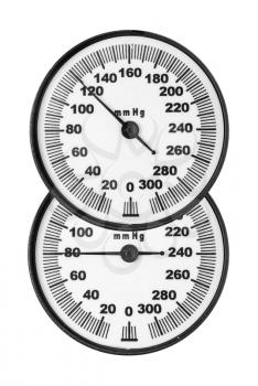Blood pressure monitor scales