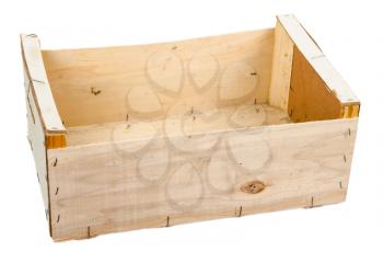 Wooden box for fruit