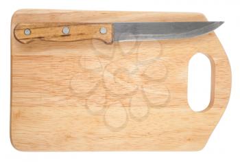 Knife and cutting board