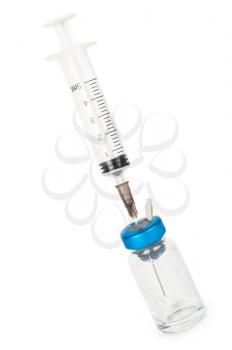 medical syringe and medicine